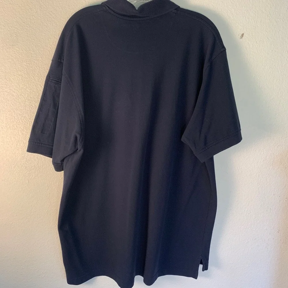 5.11 Tactical Professional Polo‎ Shirt Mens XL Navy Short Sleeve Cotton